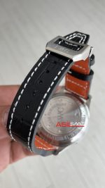 Iwc Big Pilot Spitfire Seven Days Siyah Kadran 46mm Silver Replika Saat