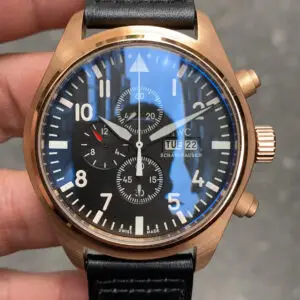 Iwc Pilot's Spitfire Chronograph Rose IW3879
