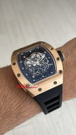 Richard Mille Bubba Watson RM055 Rose Replika Saat
