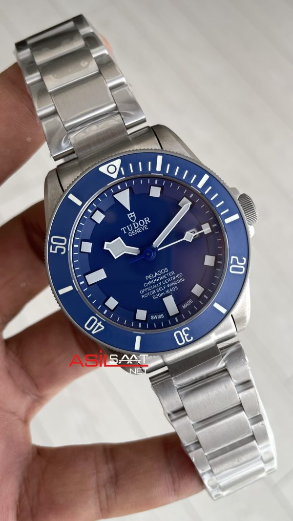 Tudor Pelagos M25600TB Mavi Replika Saat Tudor Pelagos M25600TB Mavi Replika Saat