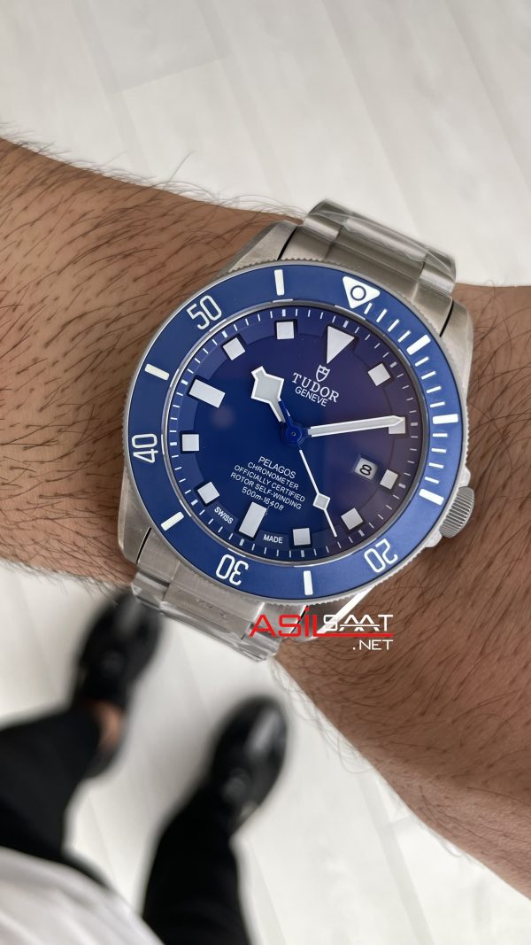 Tudor Pelagos M25600TB Mavi Replika Saat Tudor Pelagos M25600TB Mavi Replika Saat