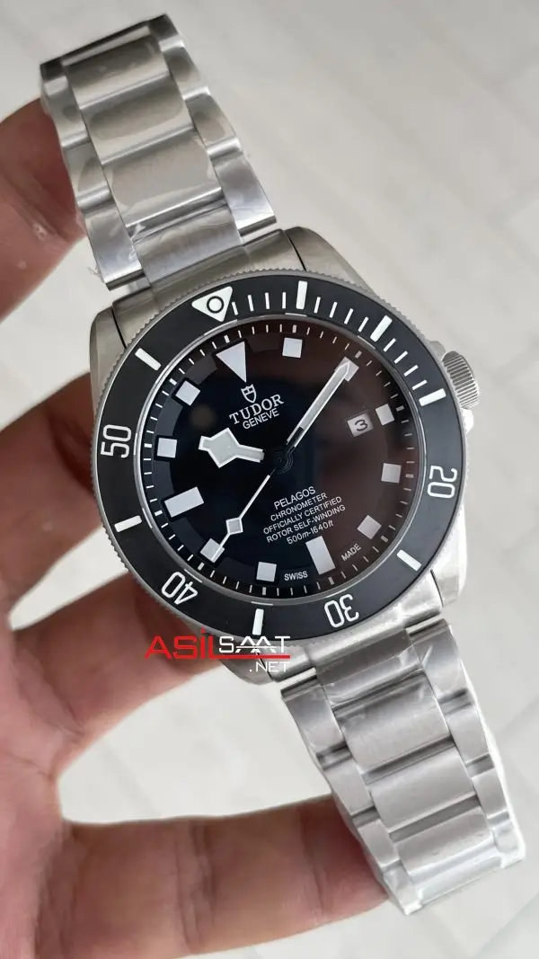 Tudor Pelagos Siyah M25600TN Replika Saat