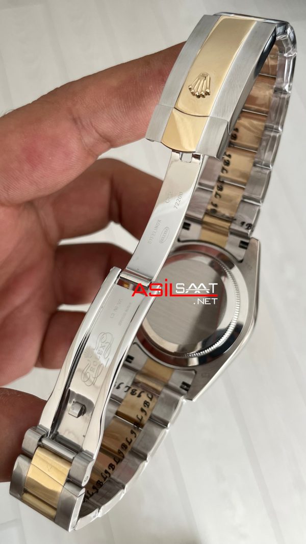 Rolex Datejust Siyah Kadran 126333 Oyster 41mm Two Tone Gold