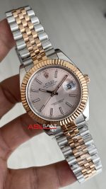 Rolex Datejust Sundust 126331 Jubilee 41mm Two Tone Rose Replika Saat