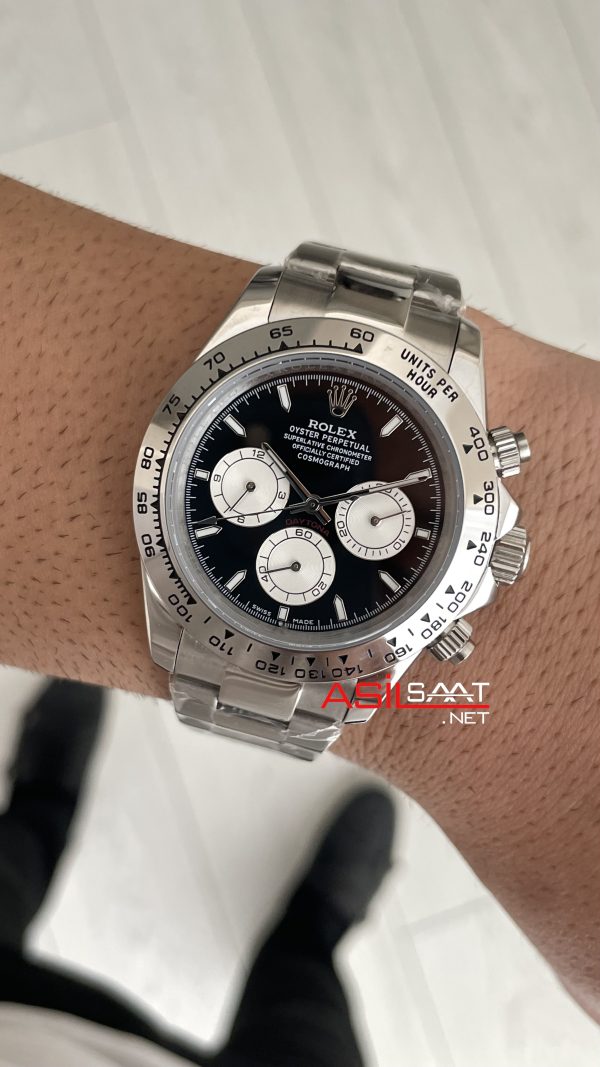Rolex Daytona Baby LeMans 126509 Siyah Kadran 40mm Replika Saat