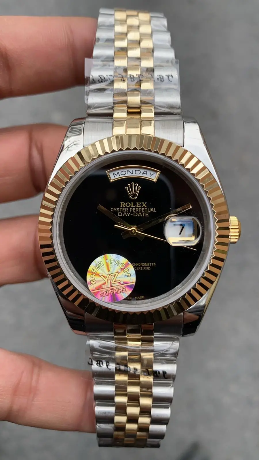 Rolex day tone on sale