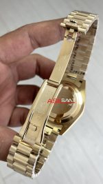 Rolex Day Date Siyah 228238 Diamond Black Dial Gold 40mm Replika Saat