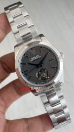 Rolex Label Noir Tourbillon 40 mm Replika Saat