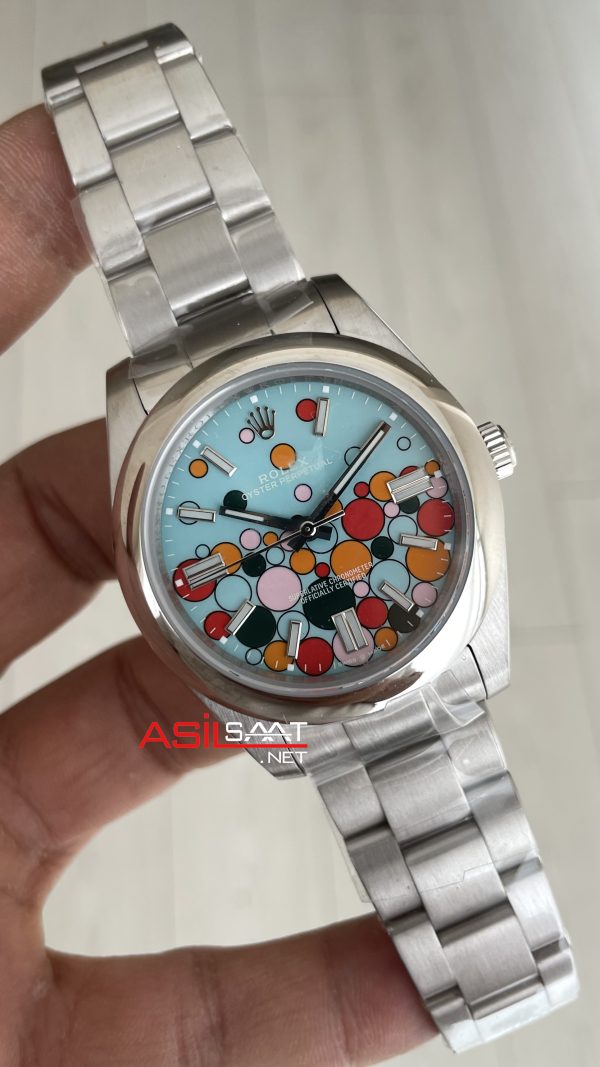 Rolex Oyster Perpetual Celebration 124300 Turkuaz 41mm