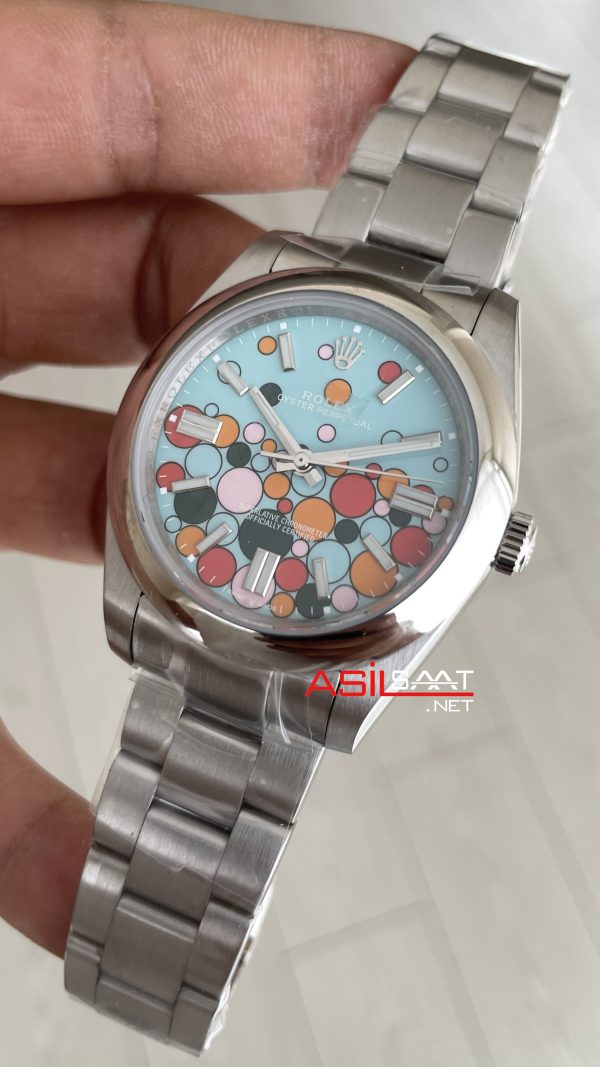 Rolex Oyster Perpetual Celebration 124300 Turkuaz 41mm