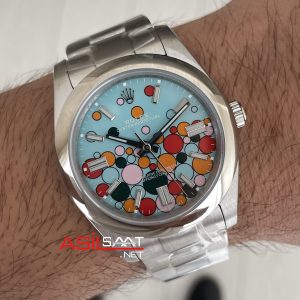 Rolex Oyster Perpetual Celebration 124300 Turkuaz 41mm