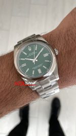 Rolex Oyster Perpetual Green 134300 Yeşil 41mm Replika Saat