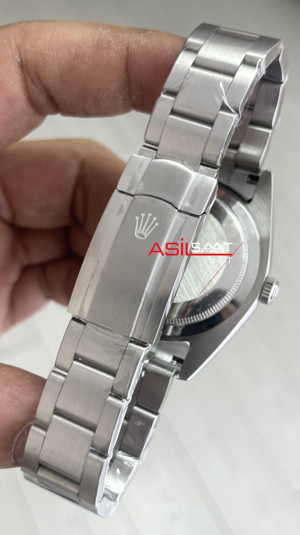 Rolex Oyster Perpetual Yellow 124300 Sarı Kadran 41mm Replika Saat