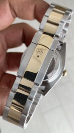 Rolex Sky Dweller Champagne 336933 Oyster 42mm Two Tone Gold Replika Saat