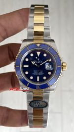 Rolex Submariner Bluesy 126613LB Two Tone Gold 41mm 3235 Clean Factory Swiss ETA Saat