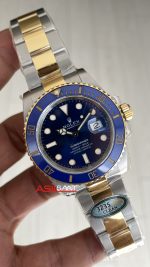 Rolex Submariner Bluesy 126613LB Two Tone Gold 41mm 3235 Clean Factory Swiss ETA Saat