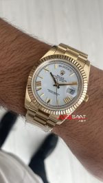 Rolex Day Date Beyaz 228238 President Gold 40mm