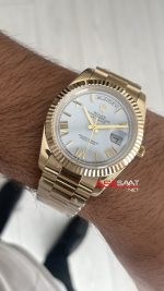 Rolex Day Date Beyaz 228238 President Gold 40mm