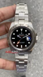 Rolex Explorer II 42 mm Siyah 226570 Replika Saat