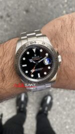 Rolex Explorer II 42 mm Siyah 226570 Replika Saat