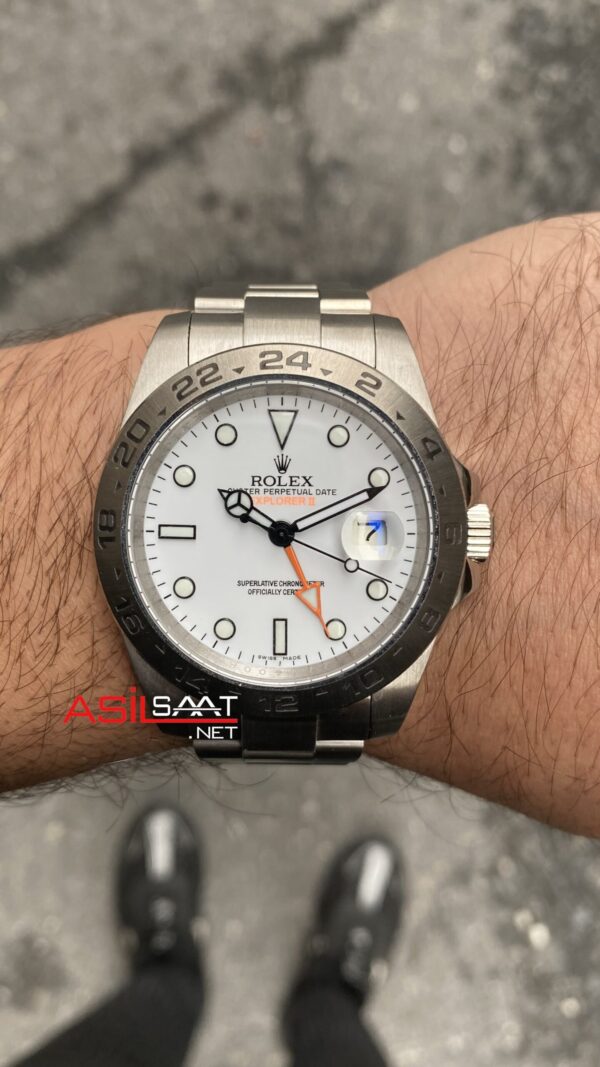 Rolex Explorer II Beyaz 226570 Oyster 42 mm Rolex Explorer II Beyaz 226570 Oyster 42 mm