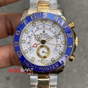Rolex Yacht Master II 116688 Beyaz Replika Saat