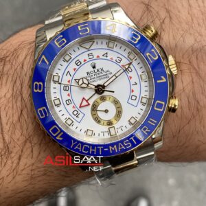 Rolex Yacht Master II 116688 Beyaz Replika Saat