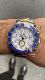 Rolex Yacht Master II 116688 Beyaz Replika Saat