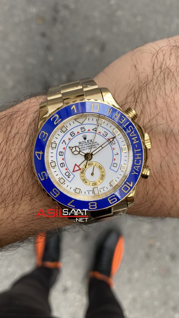 Rolex Yacht Master II Gold 116688 Replika Saat