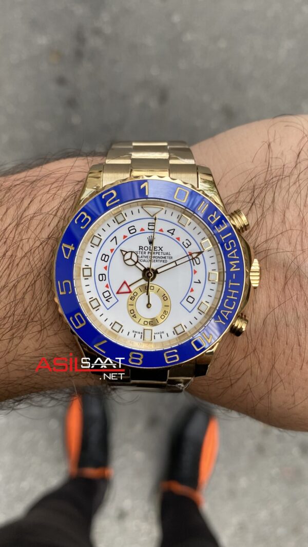 Rolex Yacht Master II Gold 116688 Replika Saat