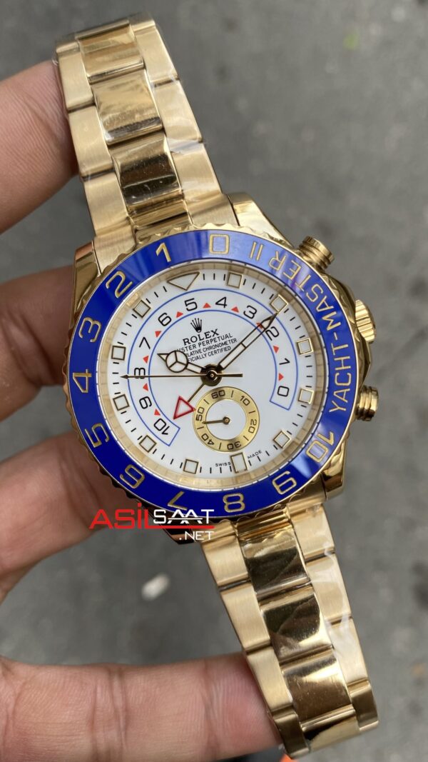 Rolex Yacht Master II Gold 116688 Replika Saat