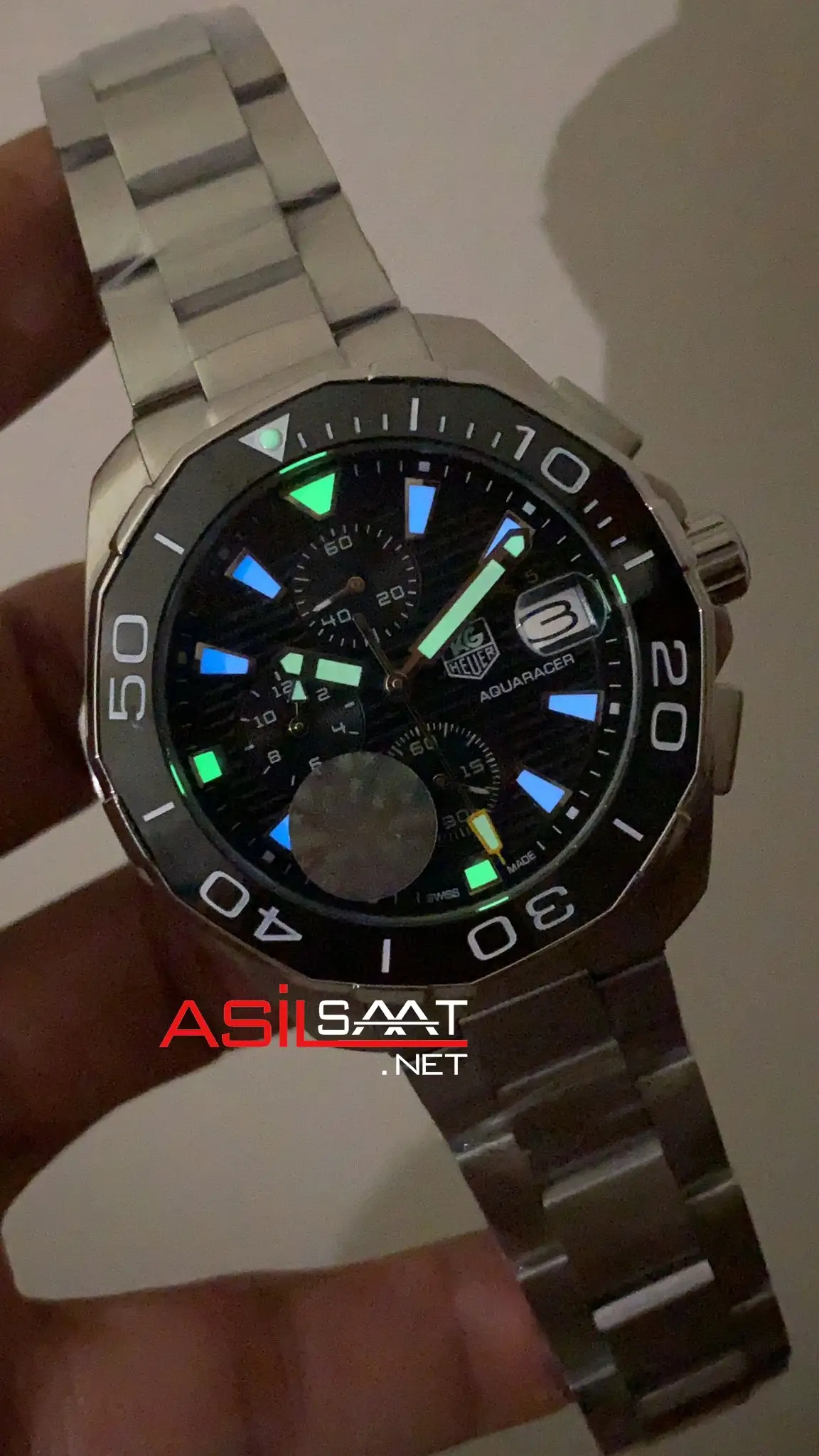 TAG Heuer Aquaracer Calibre 16 300M Siyah CAY211A