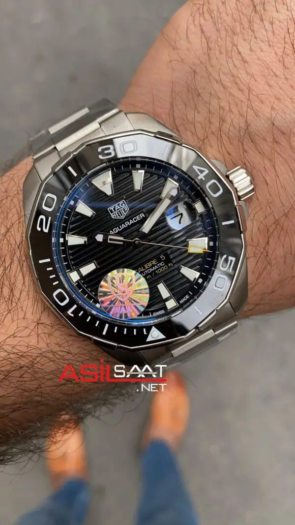 TAG Heuer Aquaracer Calibre 5 WAY201A Siyah