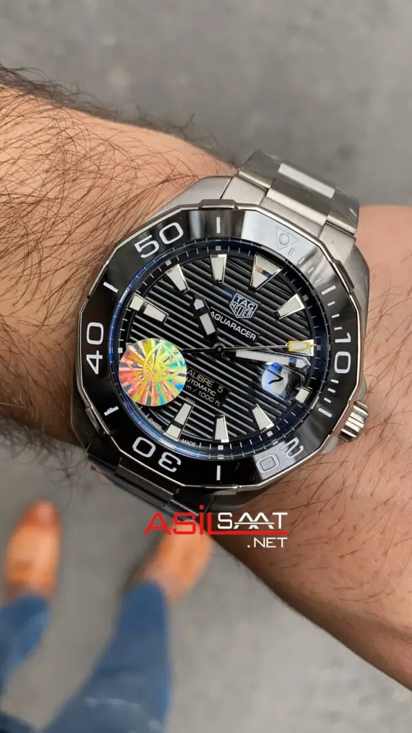 TAG Heuer Aquaracer Calibre 5 WAY201A Siyah