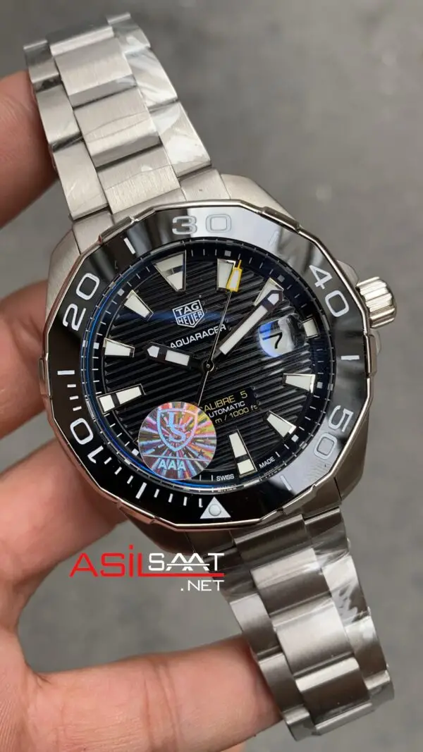 TAG Heuer Aquaracer Calibre 5 WAY201A Siyah