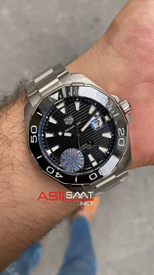 TAG Heuer Aquaracer Calibre 5 WAY201A Siyah
