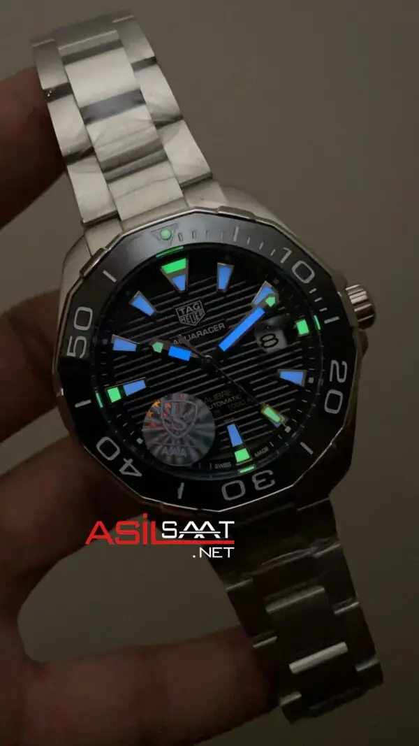 TAG Heuer Aquaracer Calibre 5 WAY201A Siyah
