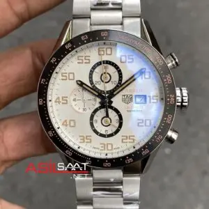 TAG Heuer Carrera Calibre 16 Beyaz Replika Saat
