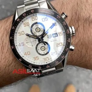 TAG Heuer Carrera Calibre 16 Beyaz Replika Saat