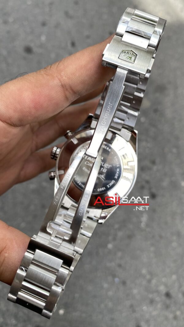 TAG Heuer Carrera Calibre 16 Beyaz Replika Saat TAG Heuer Carrera Calibre 16 Beyaz Replika Saat