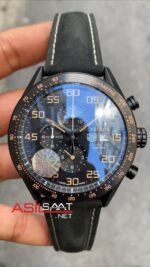 TAG Heuer Carrera Calibre 16 PVD Black Case Siyah