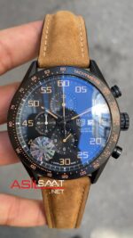 TAG Heuer Carrera Calibre 16 PVD Siyah Kadran