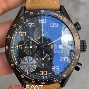 TAG Heuer Carrera Calibre 16 PVD Siyah Kadran