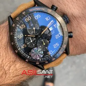 TAG Heuer Carrera Calibre 16 PVD Siyah Kadran