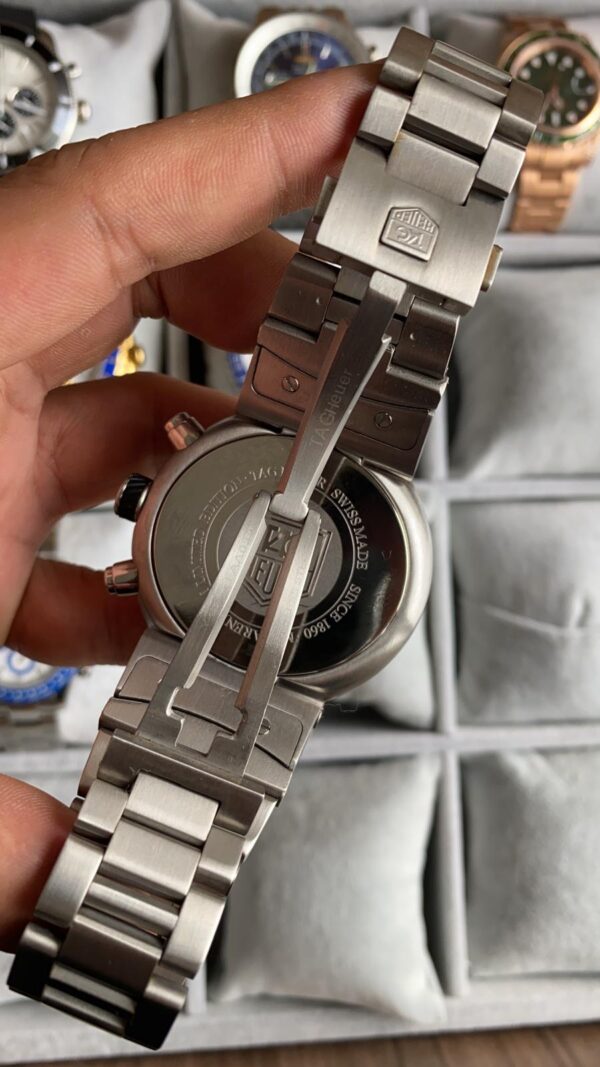 Tag Heuer Carrera Calibre 1887 Mc Laren Çelik Kasa Siyah Kadran