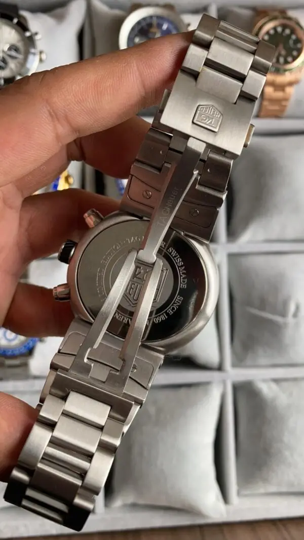 Tag Heuer Carrera Calibre 1887 Mc Laren Çelik Kasa Siyah Kadran