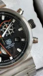 Tag Heuer Carrera Calibre 1887 Mc Laren Çelik Kasa Siyah Kadran