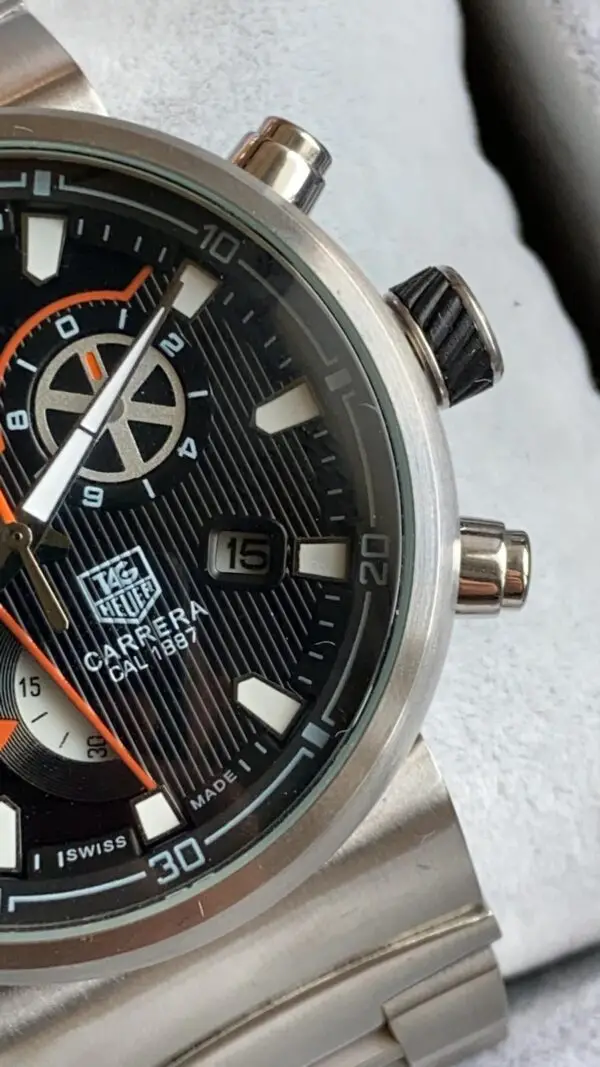 Tag Heuer Carrera Calibre 1887 Mc Laren Çelik Kasa Siyah Kadran