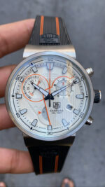 Tag Heuer Carrera Calibre 1887 Mc Laren Silver Beyaz Kadran