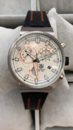 Tag Heuer Carrera Calibre 1887 Mc Laren Silver Beyaz Kadran